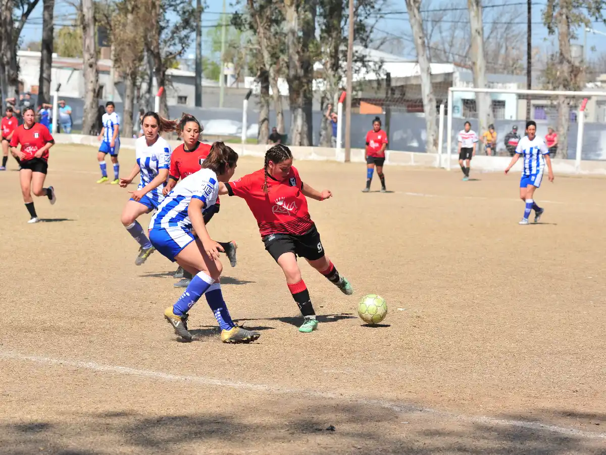 Las chicas jugaron en Frontera