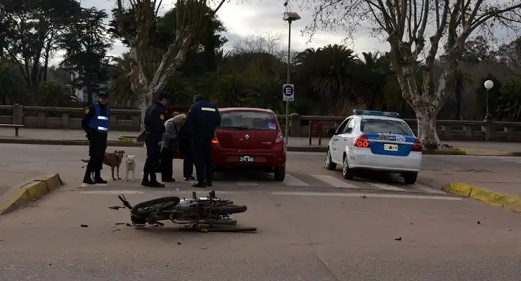 Un Joven de 16 años debió ser hospitalizado tras accidente 