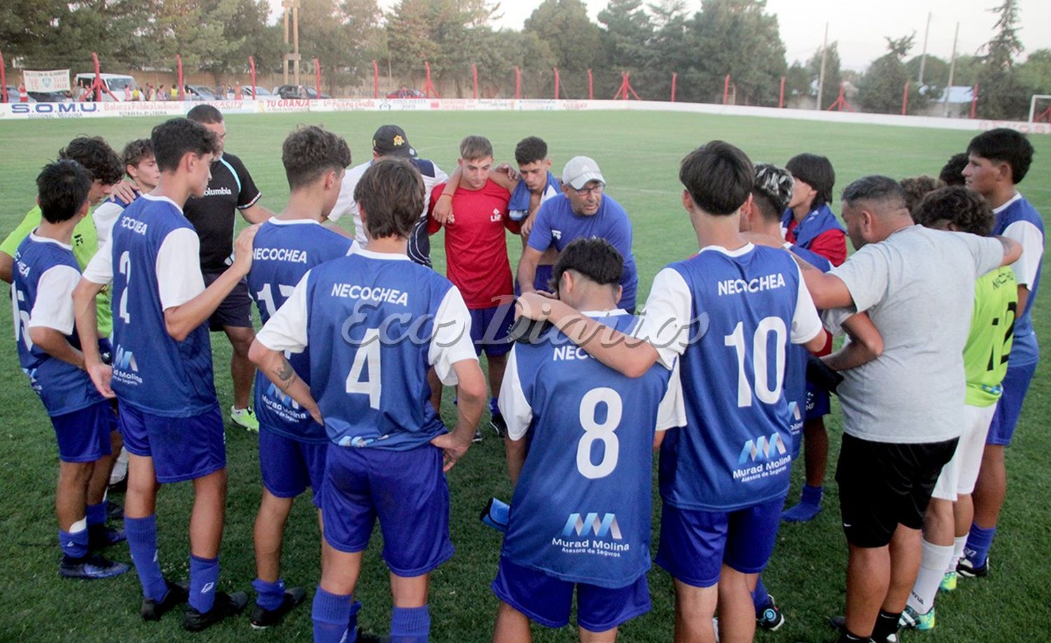 Arenga final de Claudio Varela al equipo juveni