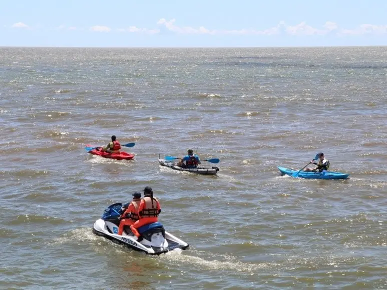Recomendaciones de Prefectura para navegar en kayak y botes a remo