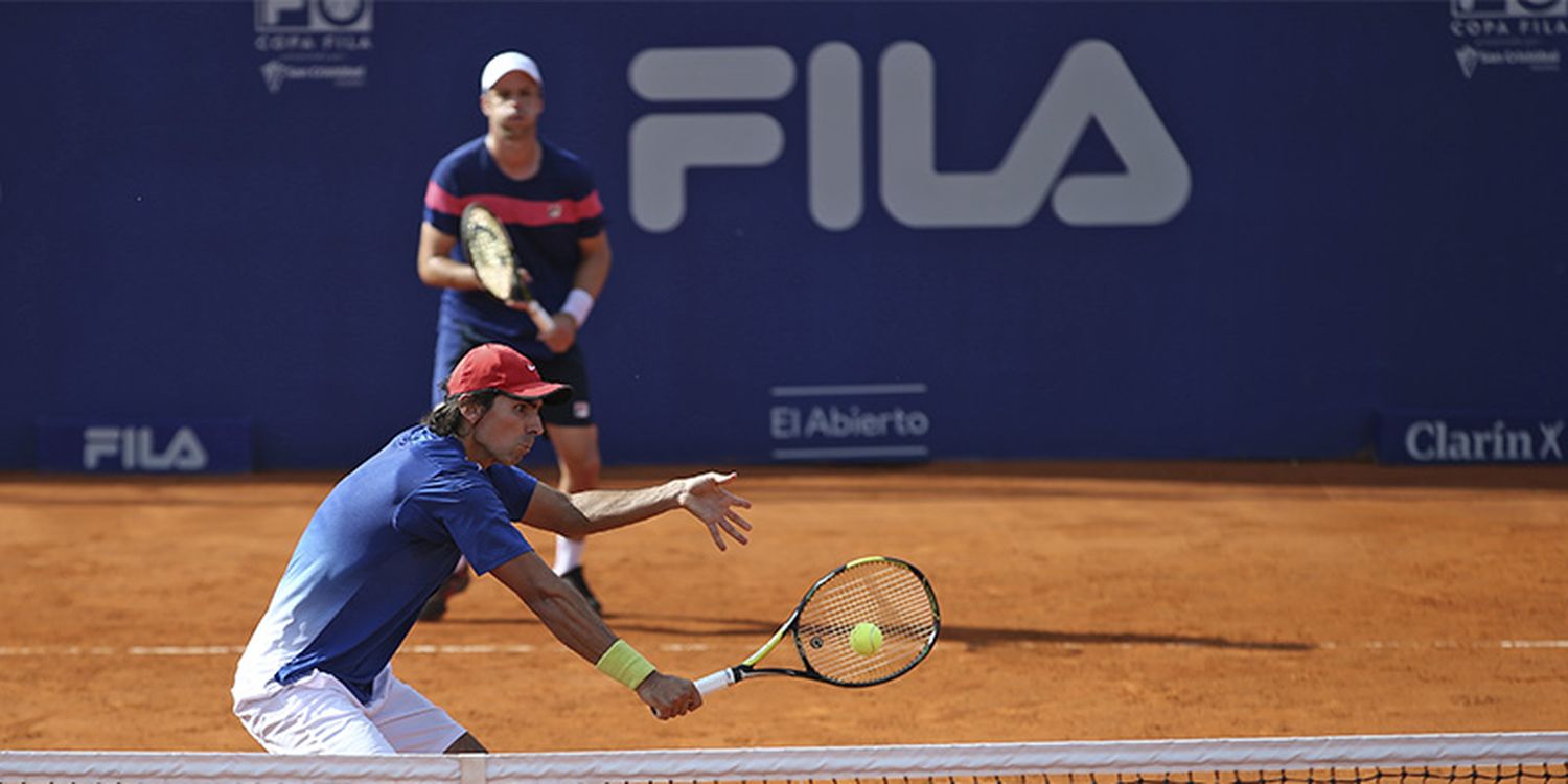 Sólo pudo alcanzar la final de dobles