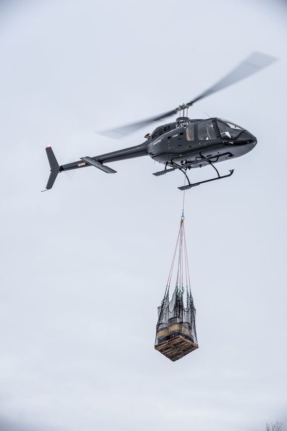 El gancho de carga del Bell 505 recibe la certificación EASA