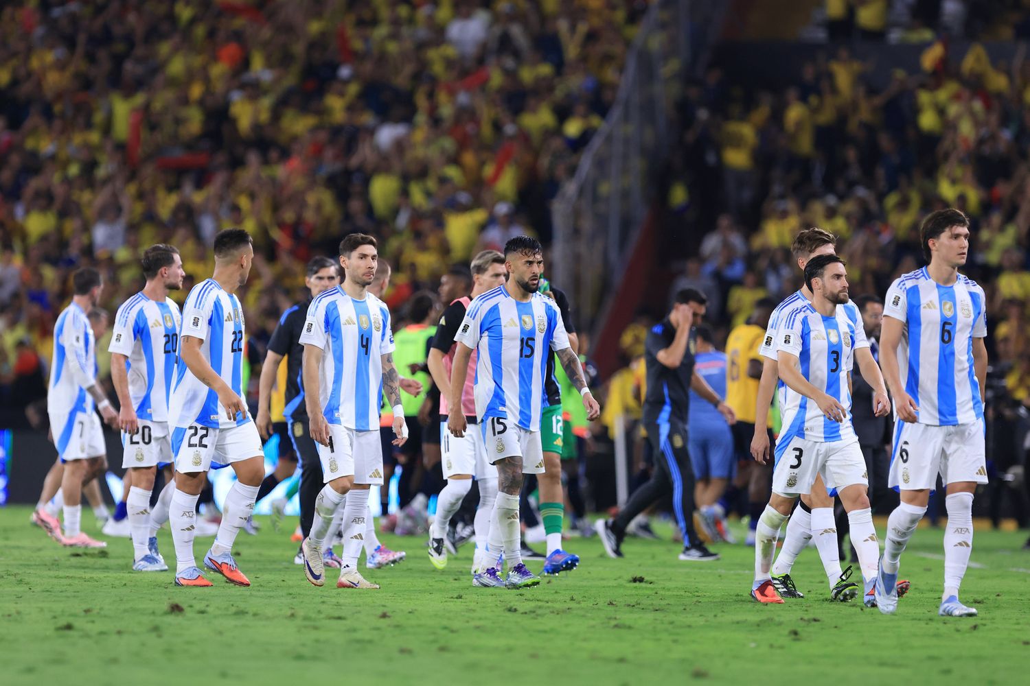 Argentina cayó en Guayaquil.