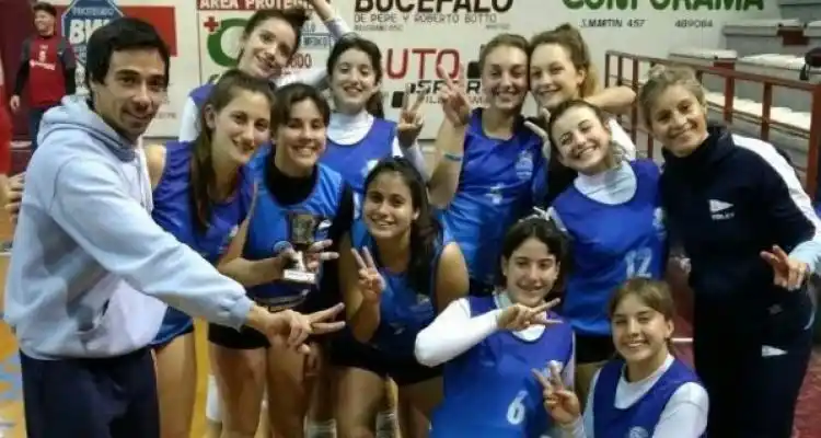 Las primeras celestes en Villa Ramallo