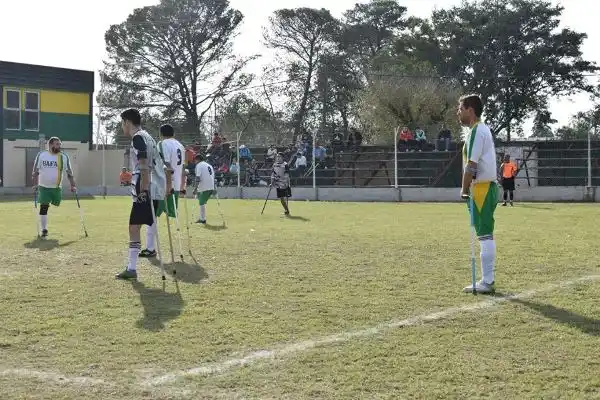 Bovril fue sede de la primera fecha de la Liga Nacional de fútbol de amputados