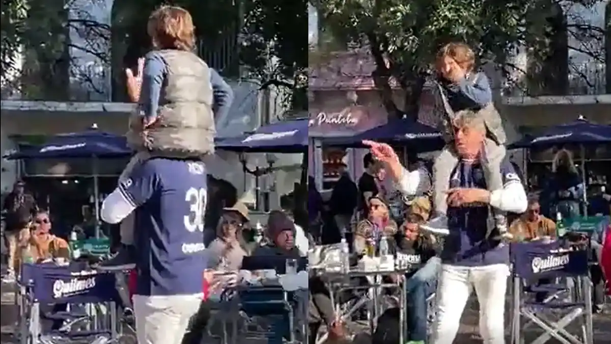VIDEO | Un nene se perdió en San Telmo y se hizo viral por una canción: “Eduardo vení a buscar a Juan Cruz”