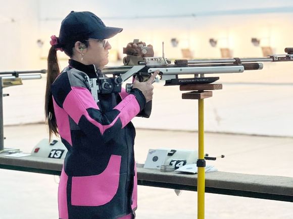 Siomara Ocampo ganó en aire de quebrar y segunda en Neumática