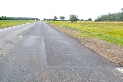 Automovilistas se quejan por parches en la Ruta 188 desde Rojas a Junín