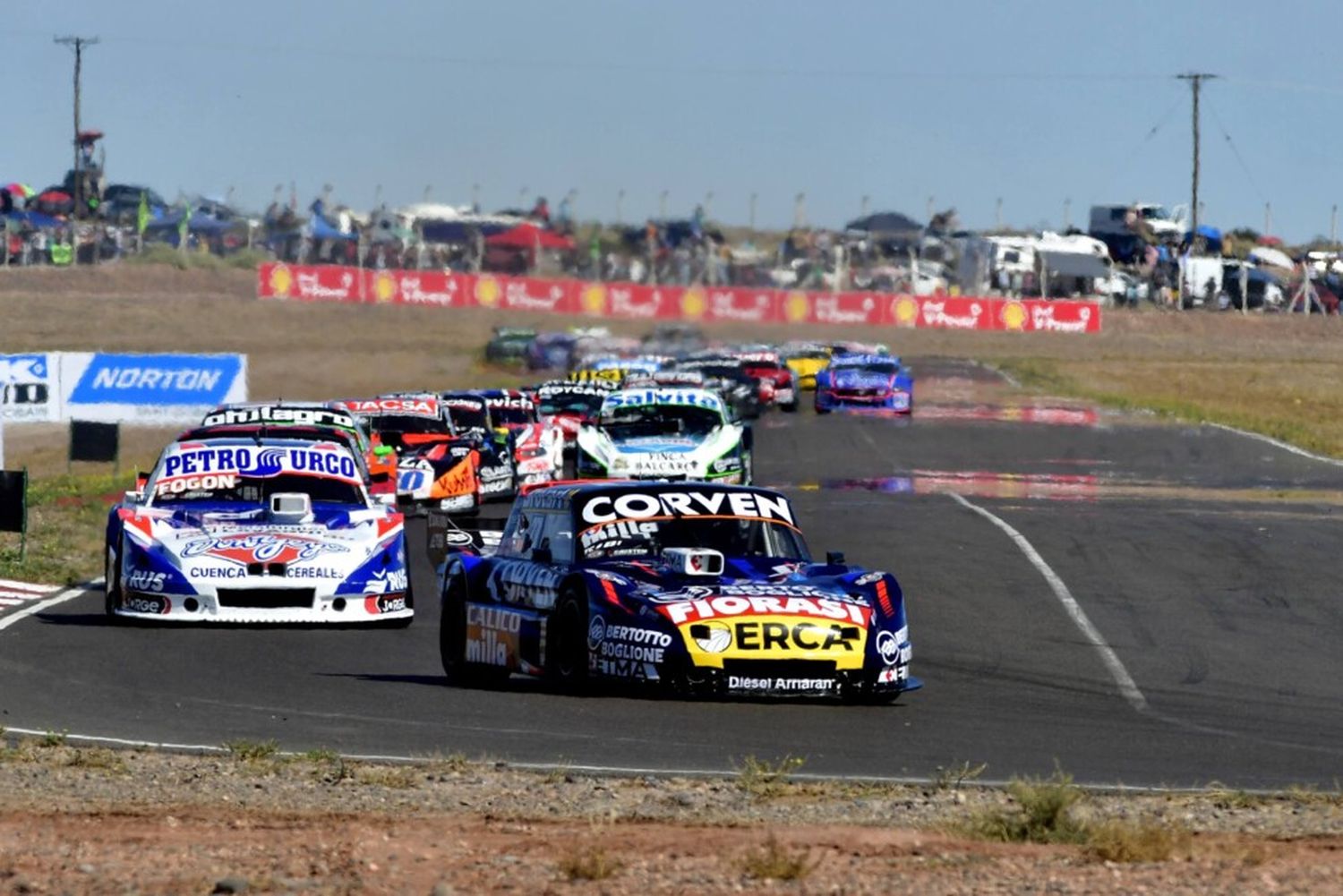 Manuel Urcera ganó de punta a punta.