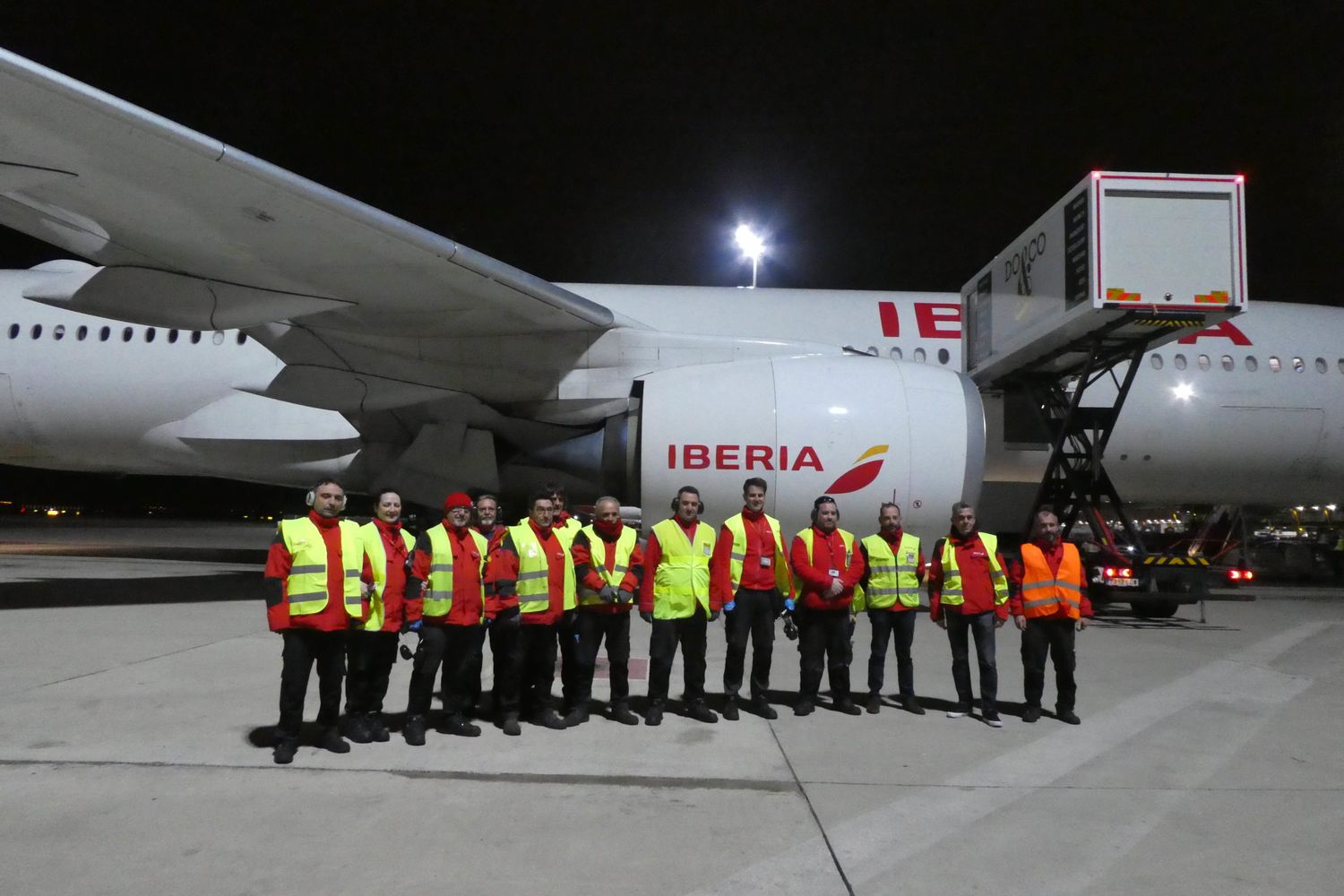 Iberia arma el corredor sanitario Madrid-Shanghai-Madrid para transportar suministros