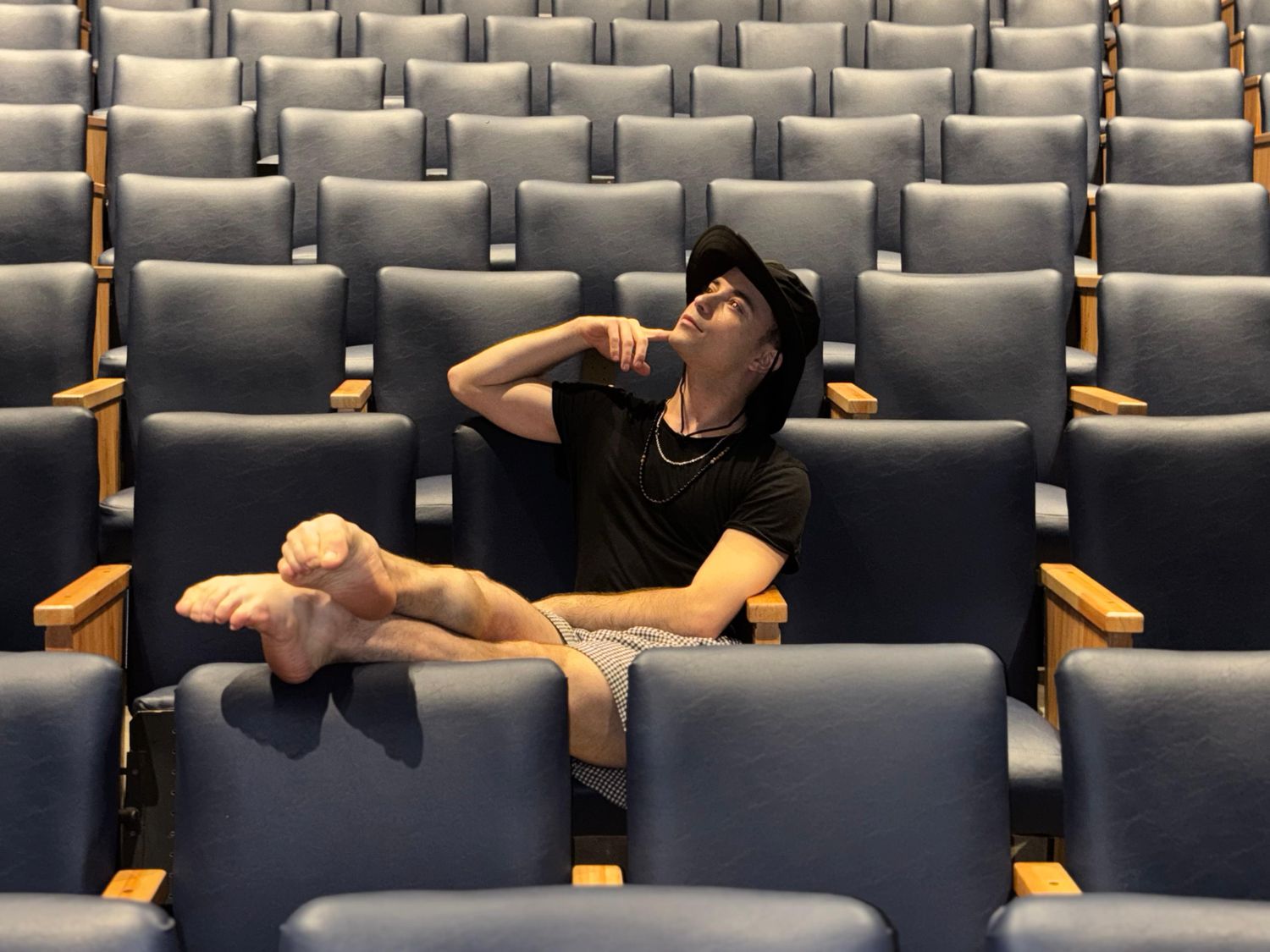 Patricio Di Stabile en las instalaciones del Tronador.
