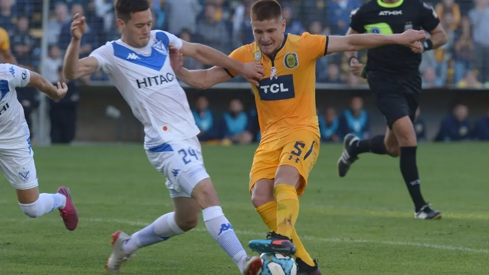 Vélez venció a Central lo hundió en descenso y se acerca a la punta