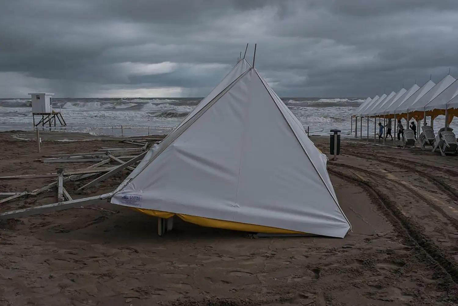 Fuerte temporal en la Provincia de Buenos Aires