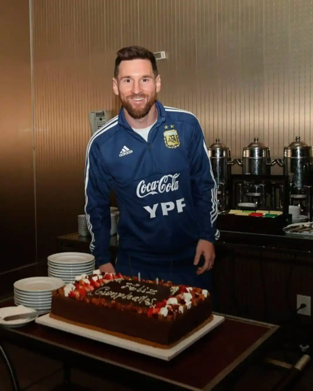 Festejo de cumpleaños de Messi con la Selección: ¡Los saludos y agradecimientos!