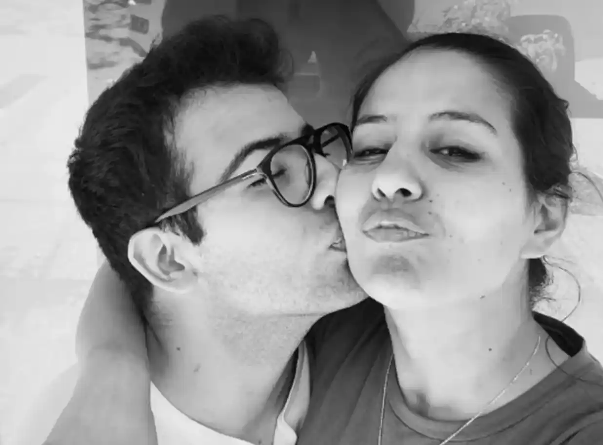 César Sena y Cecilia.