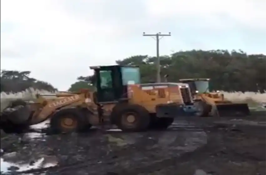 Basural en Chapadmalal: retiran más de 600 toneladas de residuos y cerrarán el predio