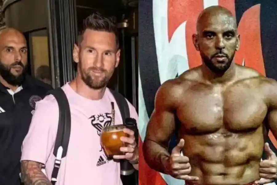 Quién es el nuevo guardaespaldas de Lionel Messi