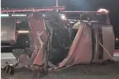 Falleció hombre que permanecía internado tras choque en Ruta 12 cerca de Mansilla