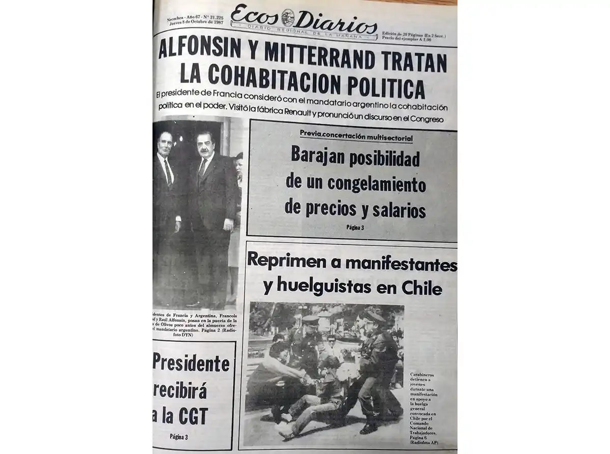 Jueves 8 de octubre de 1987