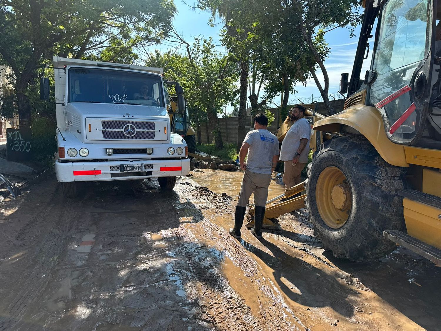 Después de los arreglos, se detectaron nuevas fugas y se vuelve a interrumpir el servicio de agua