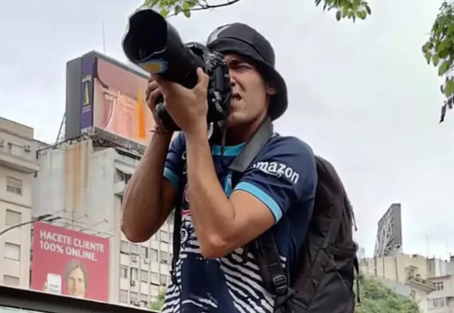 Buenas noticias sobre Pablo Griglio, el fotoperiodista herido durante la Marcha de los Jubilados