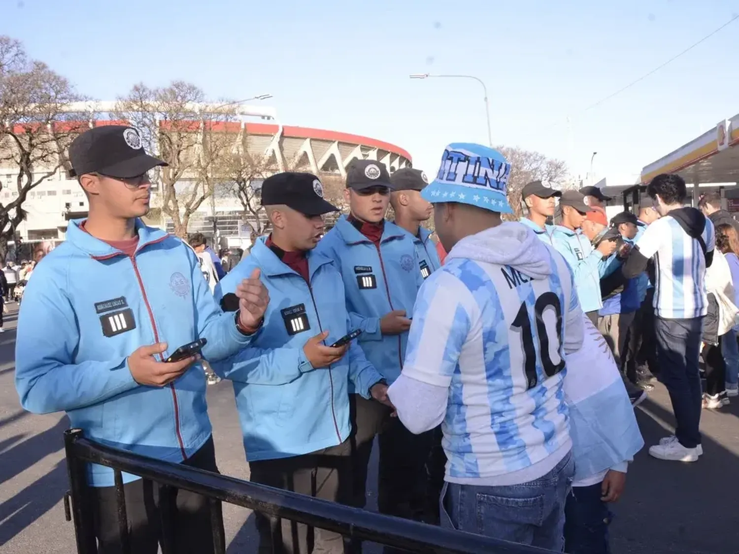 Operativo de Seguridad para Argentina-Colombia: más de mil efectivos en el Monumental