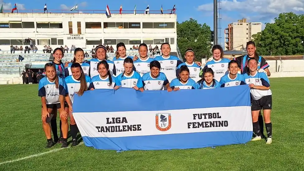 FOTO LIGA TANDILENSE DE FÚTBOL La selección femenina volvió a golear.