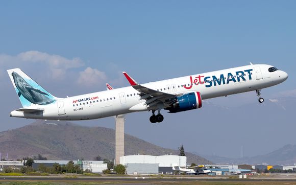 JetSMART suspende sus vuelos a dos ciudades desde Santiago de Chile