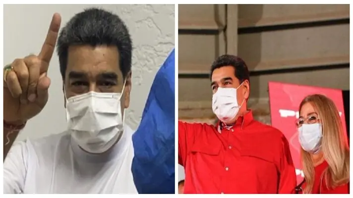 “Listo, ni me dolió, estoy vacunado”:  Maduro y Cilia Flores se pusieron la Sputnik V (+Video)