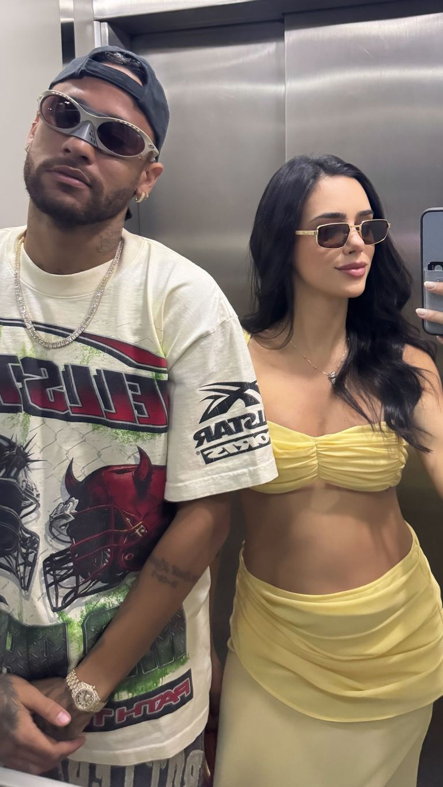 Neymar y Bruna Biancardi