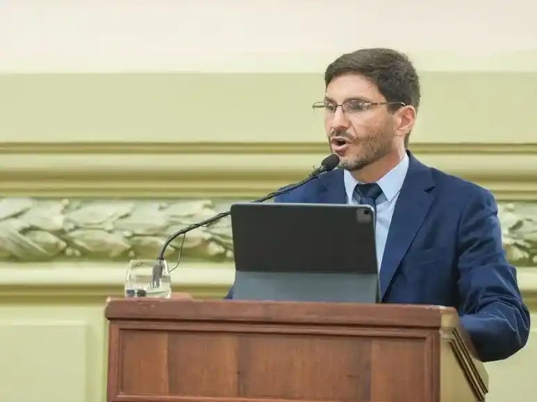 El gobernador repasó la primera mitad de su gestión y habló de futuro. Gentileza Gobierno.