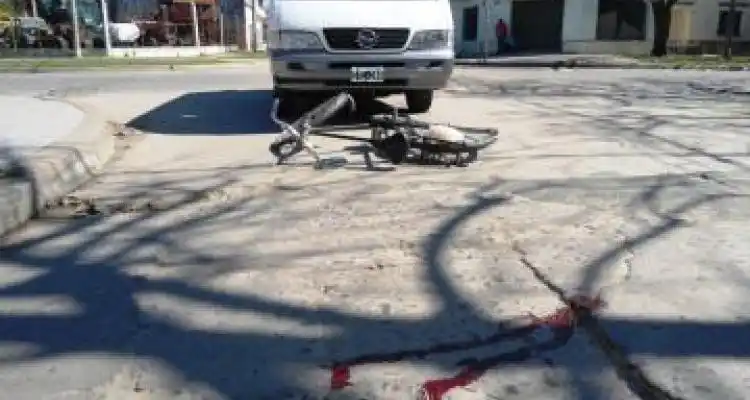 Accidente en Beaumont y Pellegrini