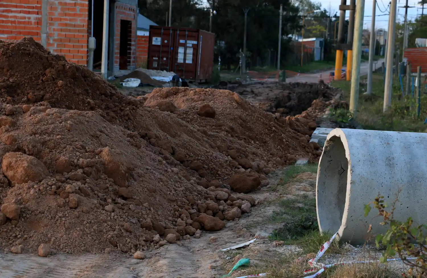 Después de cien días con la calle cortada retoman obras en Concordia y La Cantera   