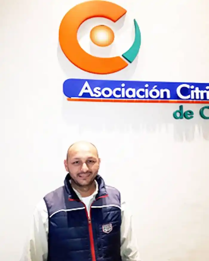 Nuevo presidente de la  Asociación Citricultores  de Concordia