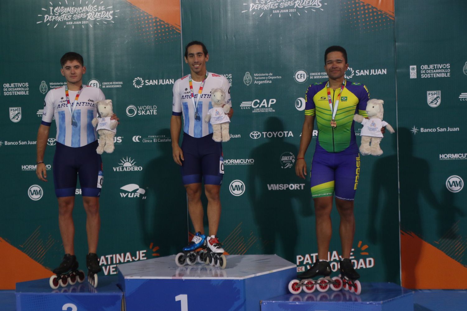 Cuatro medallas marplatenses en el inicio del Sudamericano