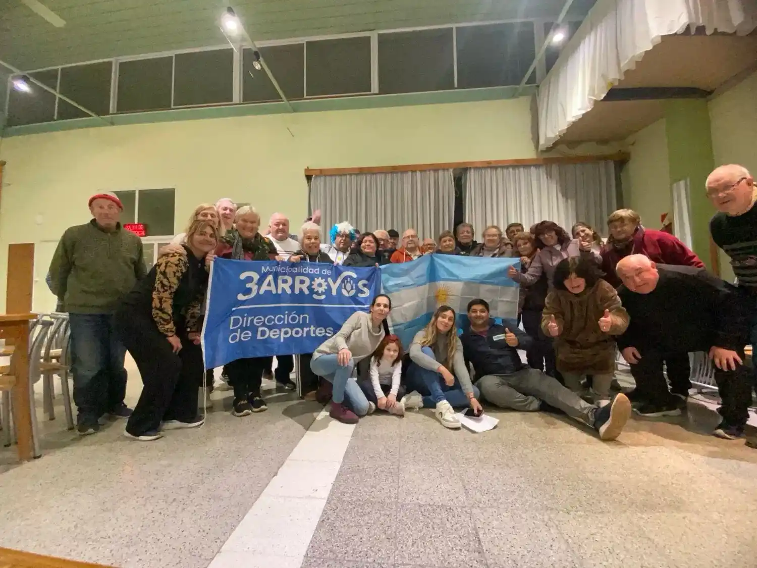 Ocurrió en el Centro de Jubilados