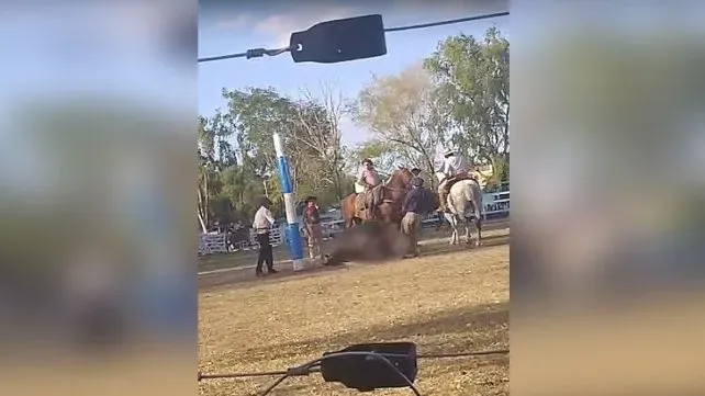 El jinete que golpeó a un caballo en Gualeguay recibió una pena condicional