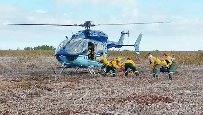 Brigadistas combatieron nuevos incendios en  islas de Victoria