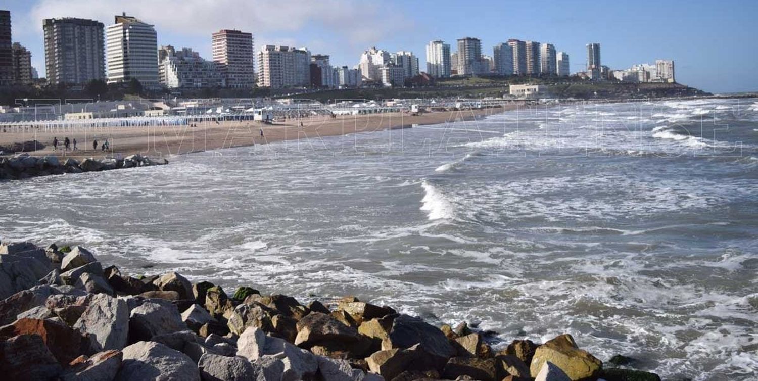 Un sábado soleado pero con bajas temperaturas en Mar del Plata