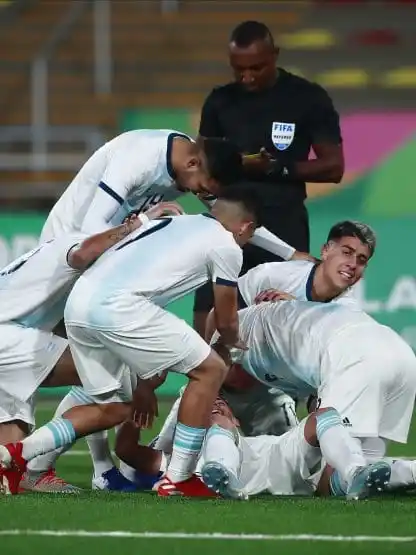 La Selección Argentina de fútbol se consagró campeón Panamericano