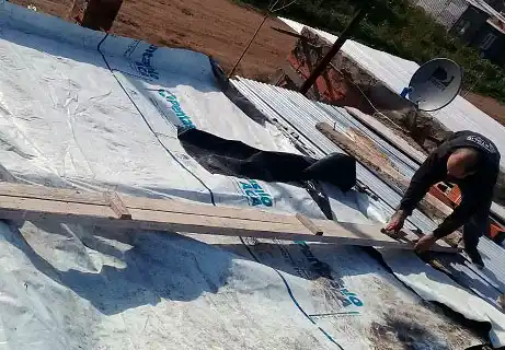 Mejora en techos de viviendas