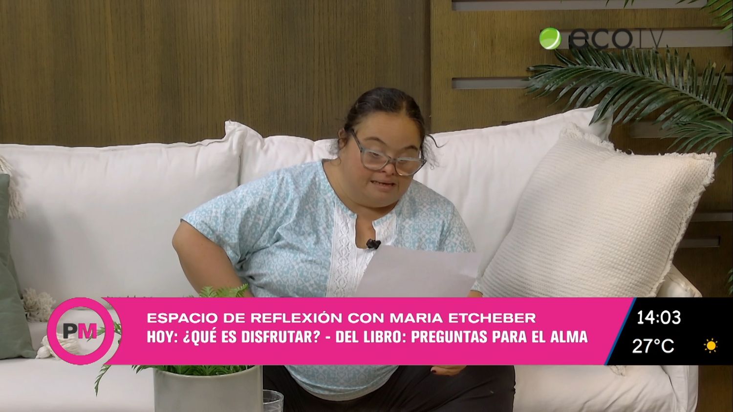 María Etcheber: ¿Qué es disfrutar?