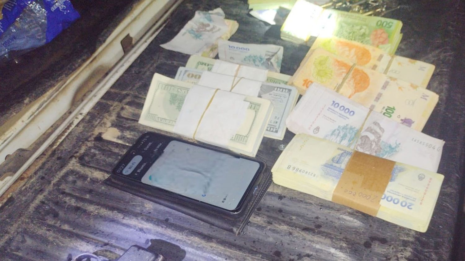 Intentó robar U$D30 mil fue detenido antes de huir