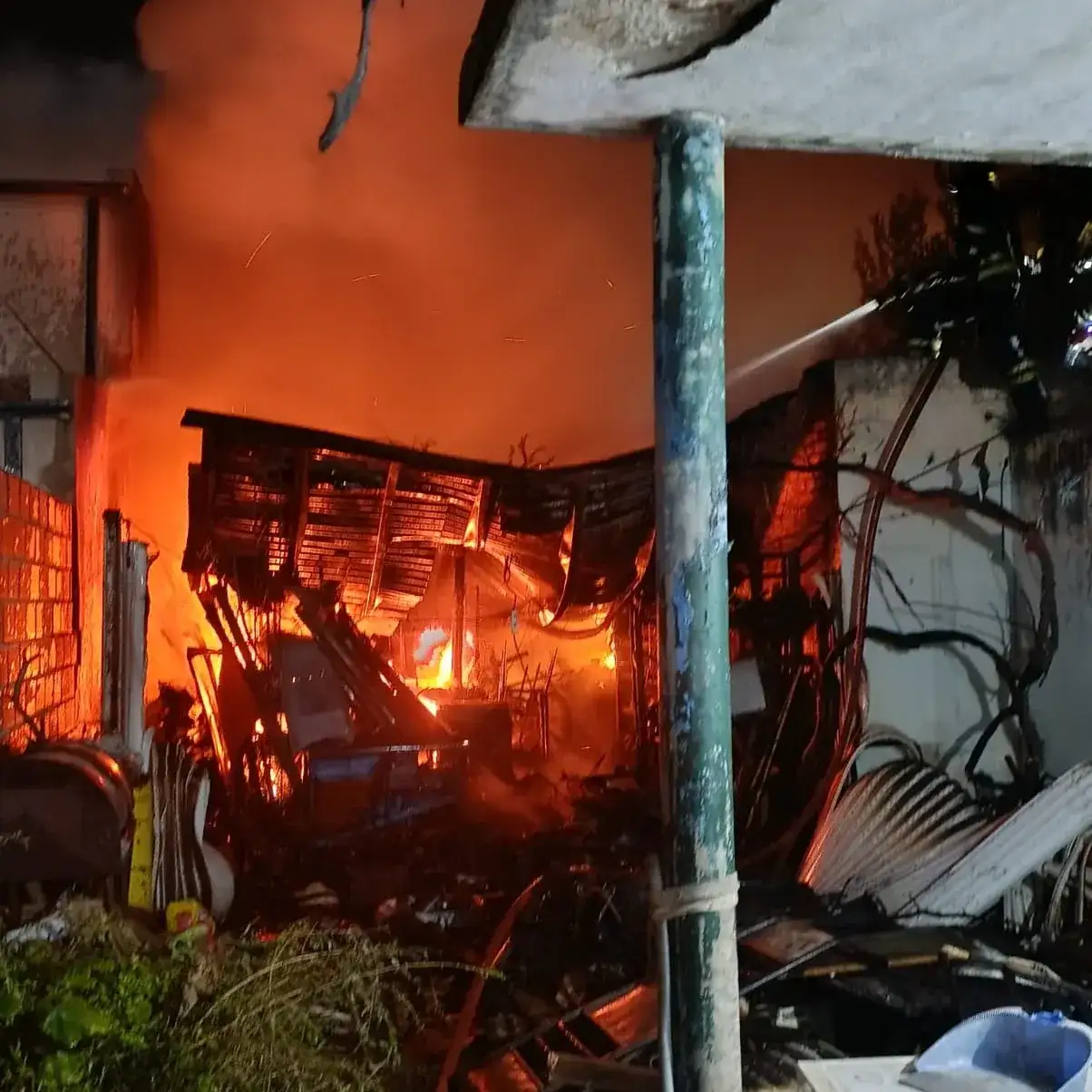 Incendio viviendas