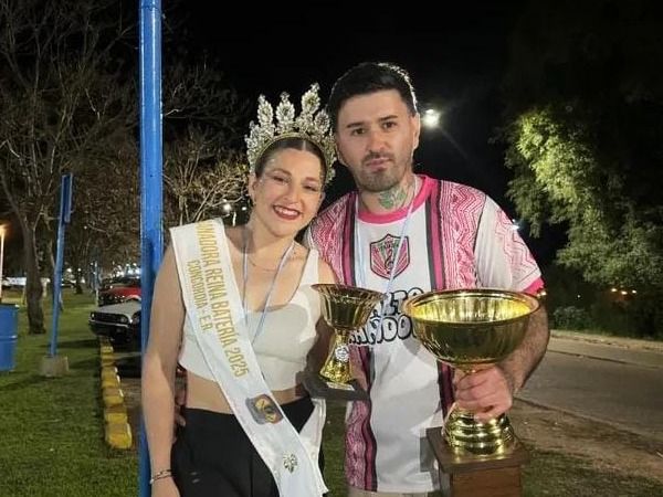 Zaira Palacios y Paul Corradi.