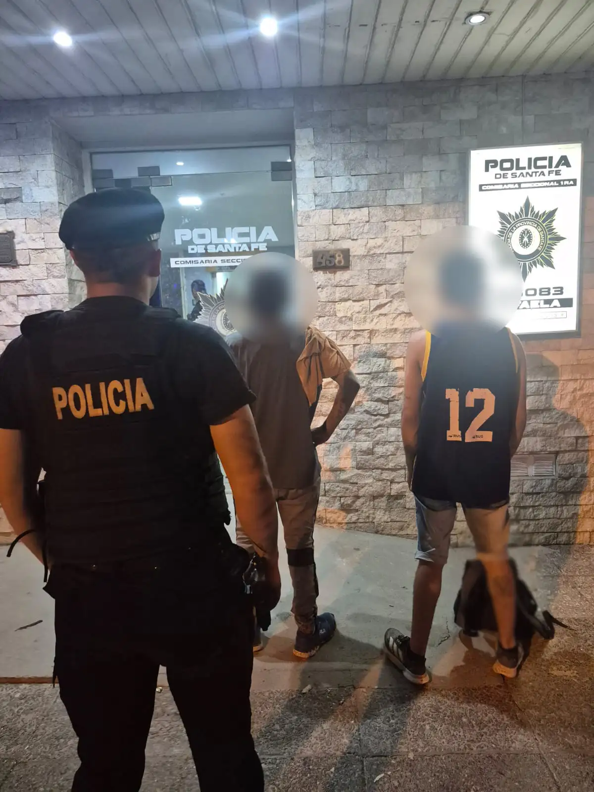 Despliegue policial y operativo conjunto en distintos barrios de Rafaela - 2
