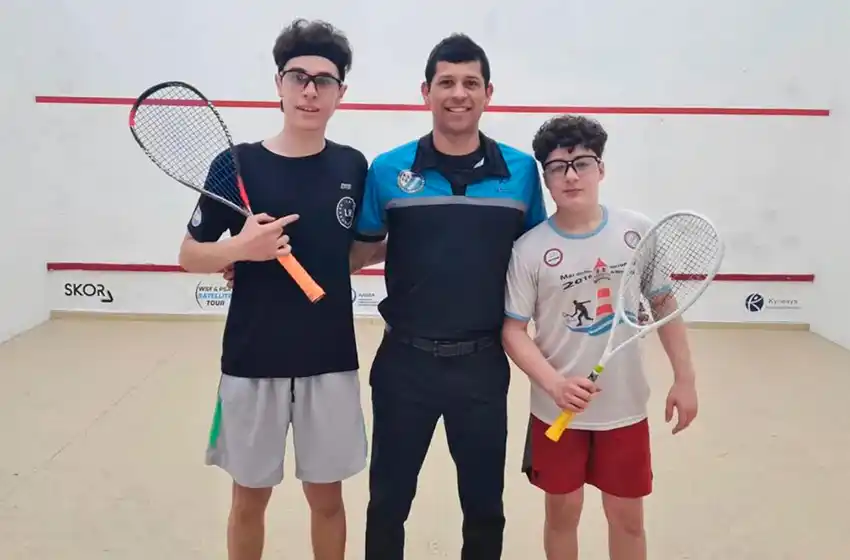 El squash marplatense en distintos frentes