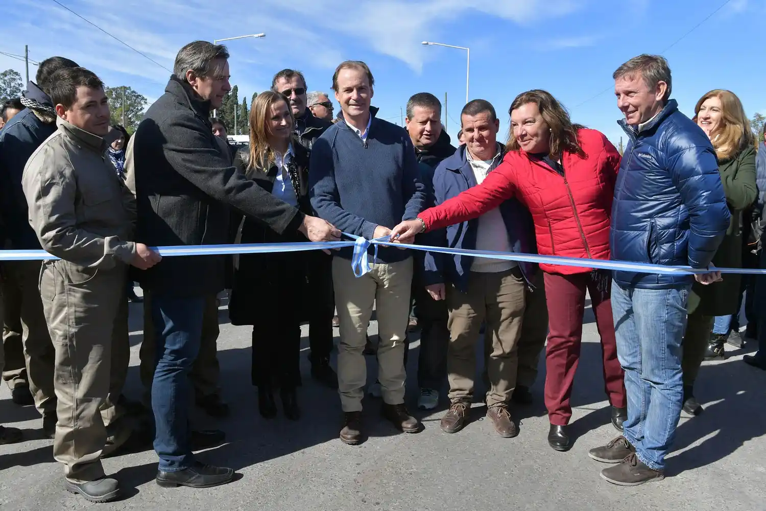 Bordet inauguró obras de infraestructura vial en el departamento Paraná