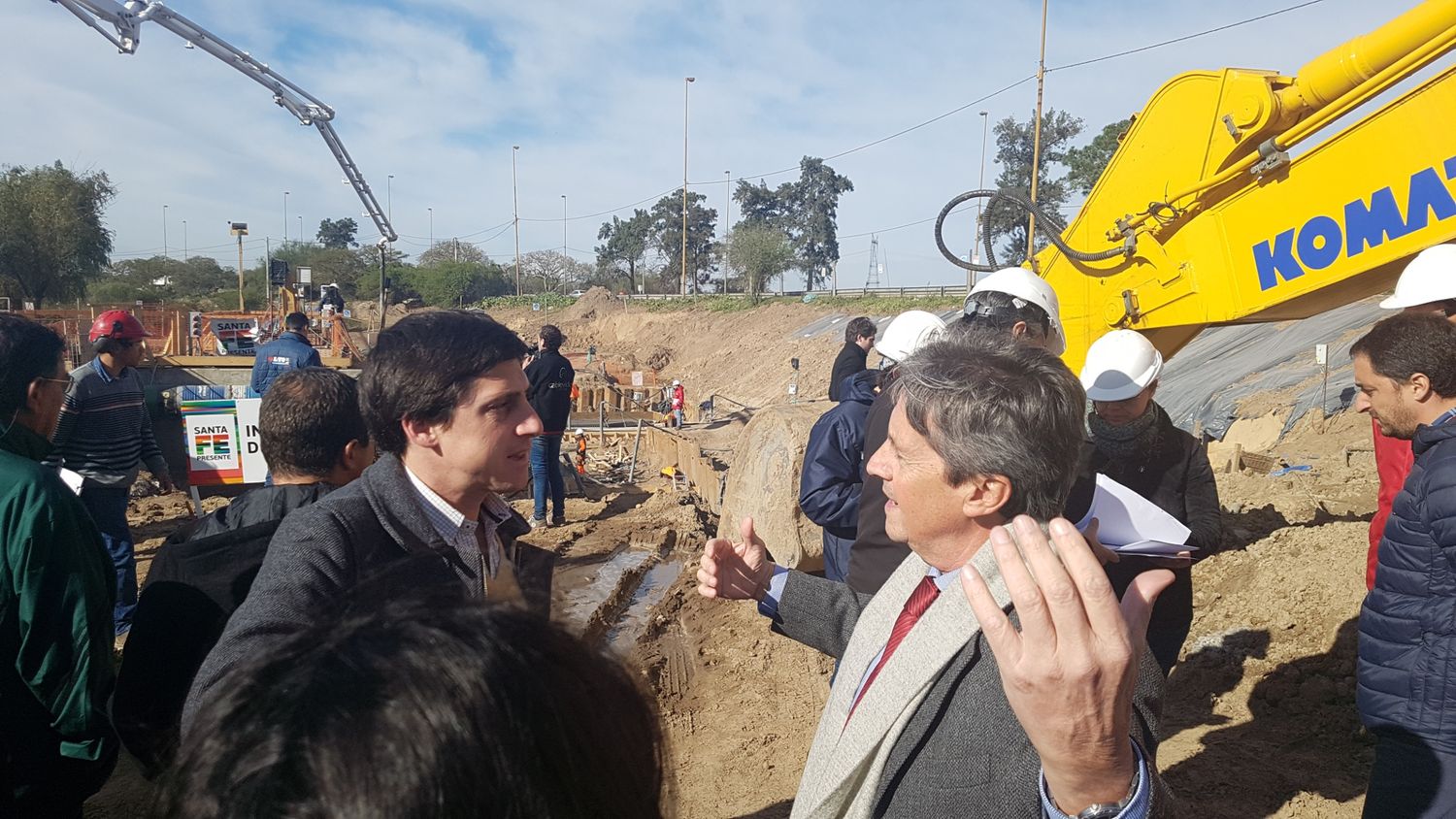 Avanzan los trabajos en la Estación de Bombeo Cero