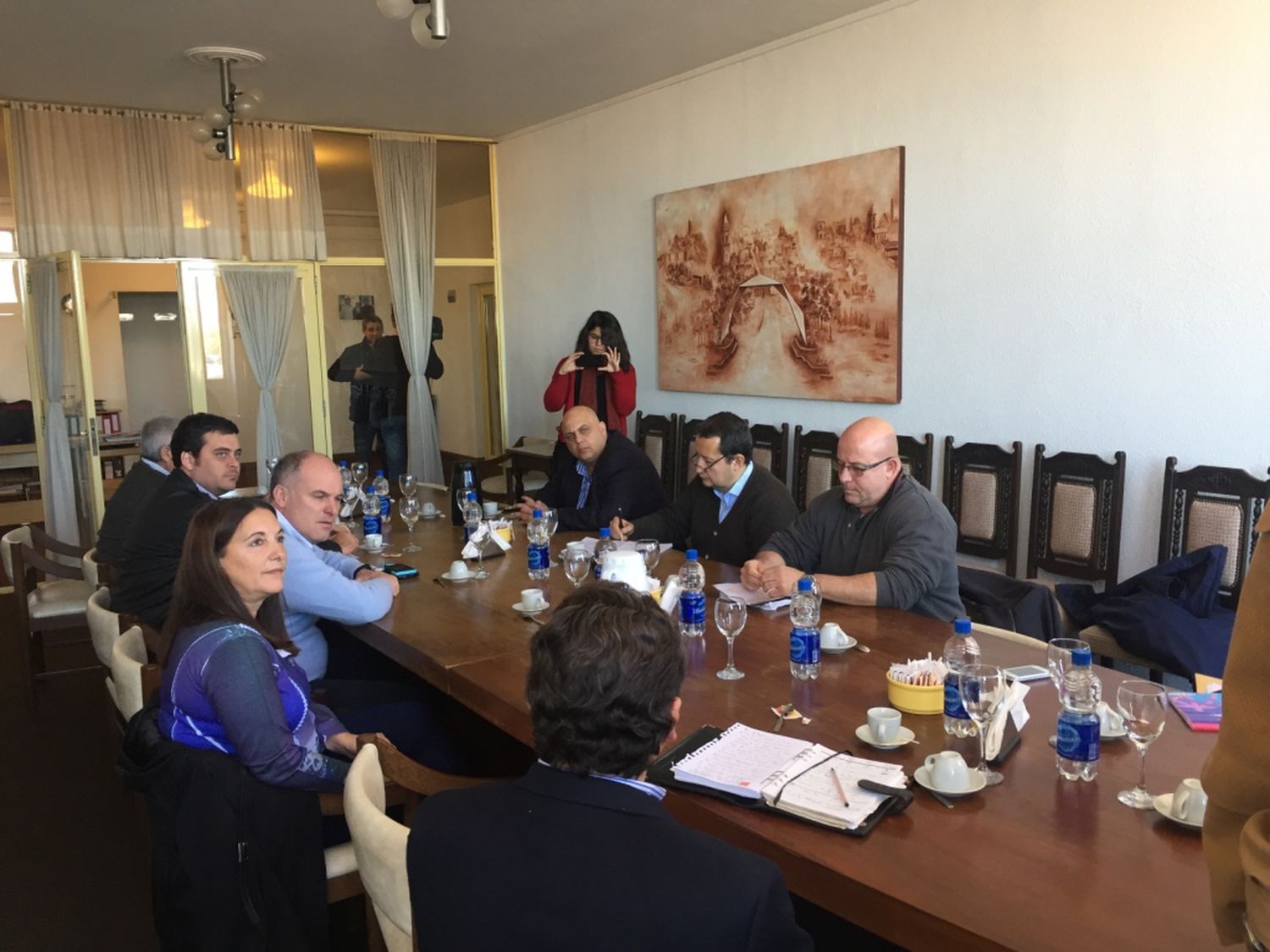 Diputados provinciales se reunieron con dirigentes de San Carlos
